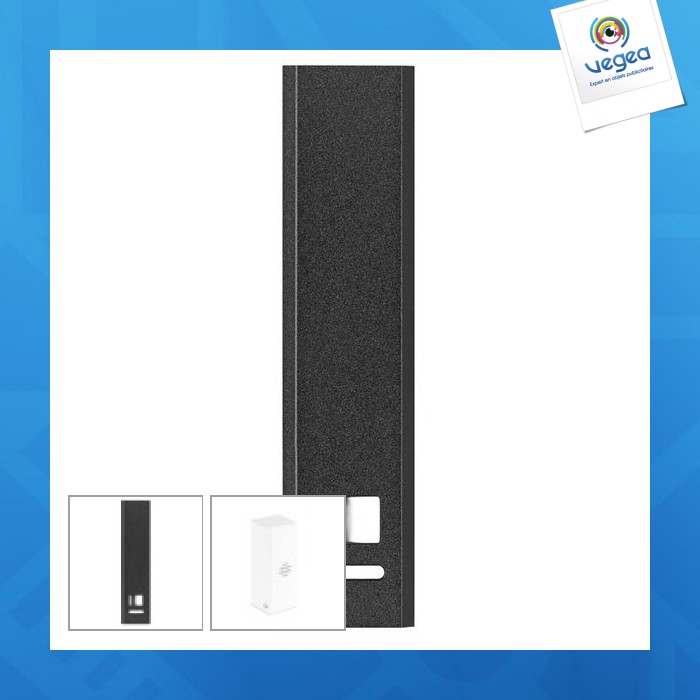 Power bank promotionnel en aluminium 2200mah