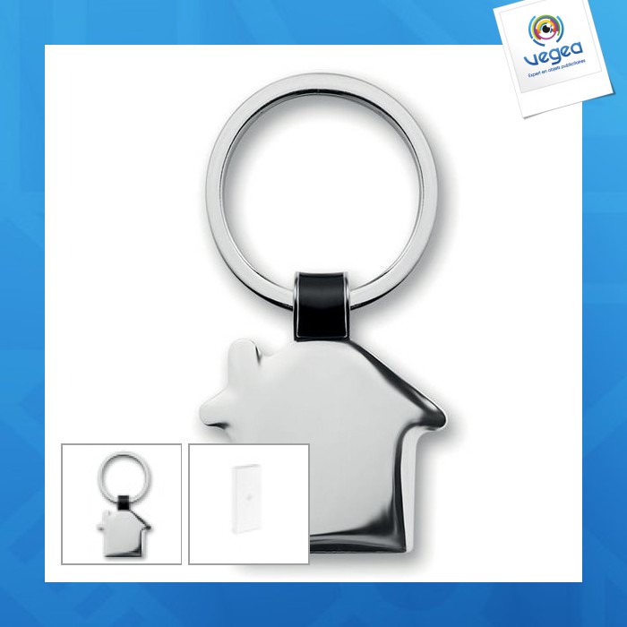  porte-clés personnalisable maison