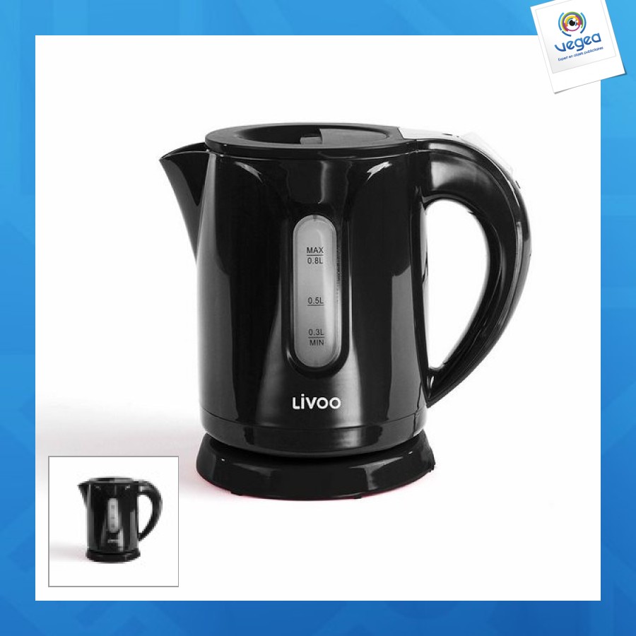 Bouilloire sans fil promotionnel 0.8l