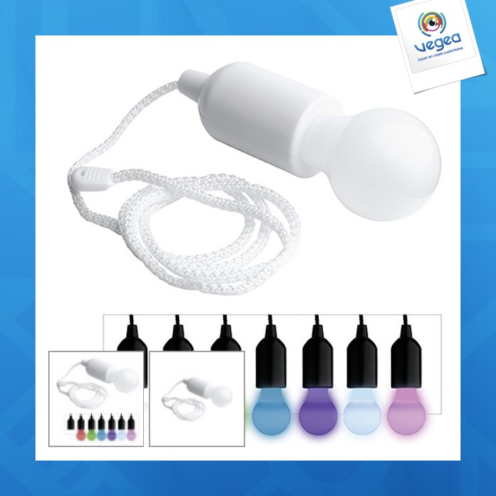 Lampe led avec logo à couleurs changeantes reflects