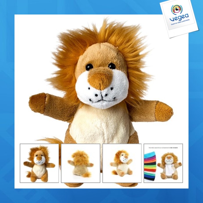 Peluche lion personnalisée - mbw