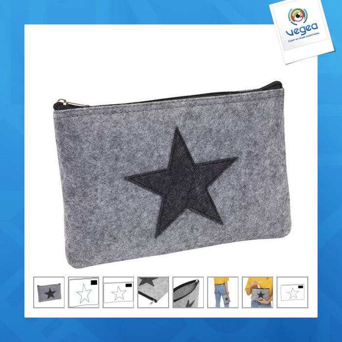 Trousse personnalisable en feutrine
