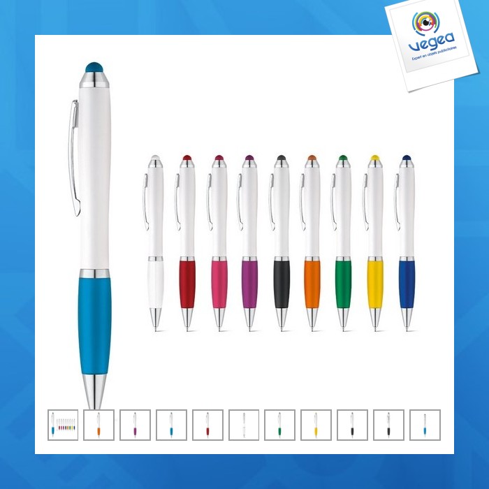 Stylo à bille personnalisable avec clip en métal