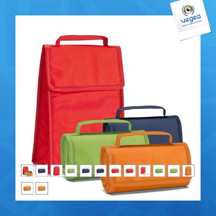 Sac isotherme publicitaire pliable 3l