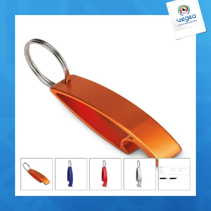 Décapsuleur avec logo porte-clés