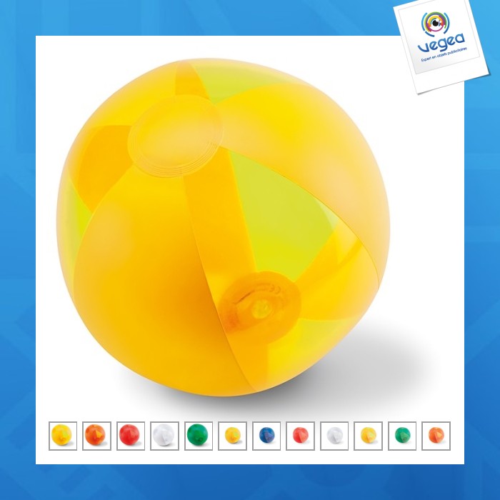 Ballon de plage gonflable personnalisable