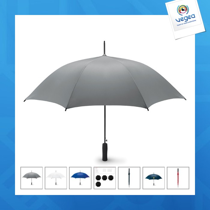 Parapluie publicitaire tempête unicolore