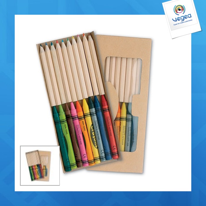 Set de coloriage personnalisé 19pcs