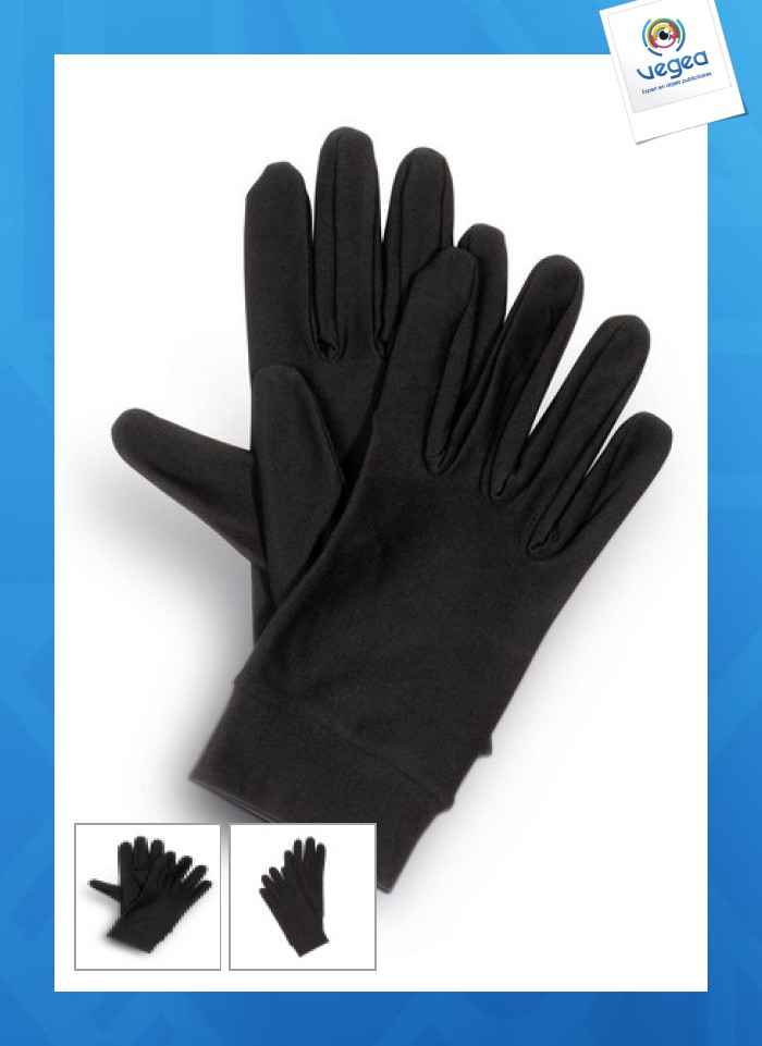 Gants running publicitaire