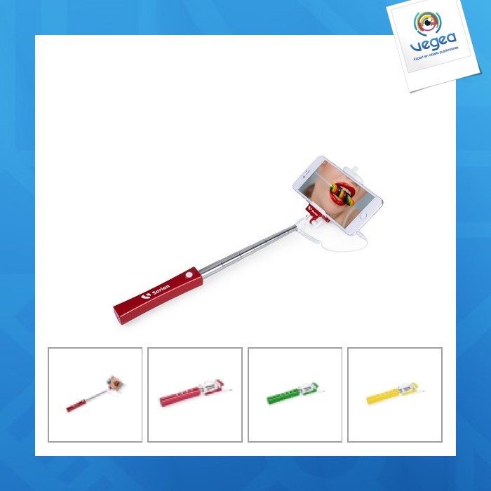 Perche à selfie publicitaire