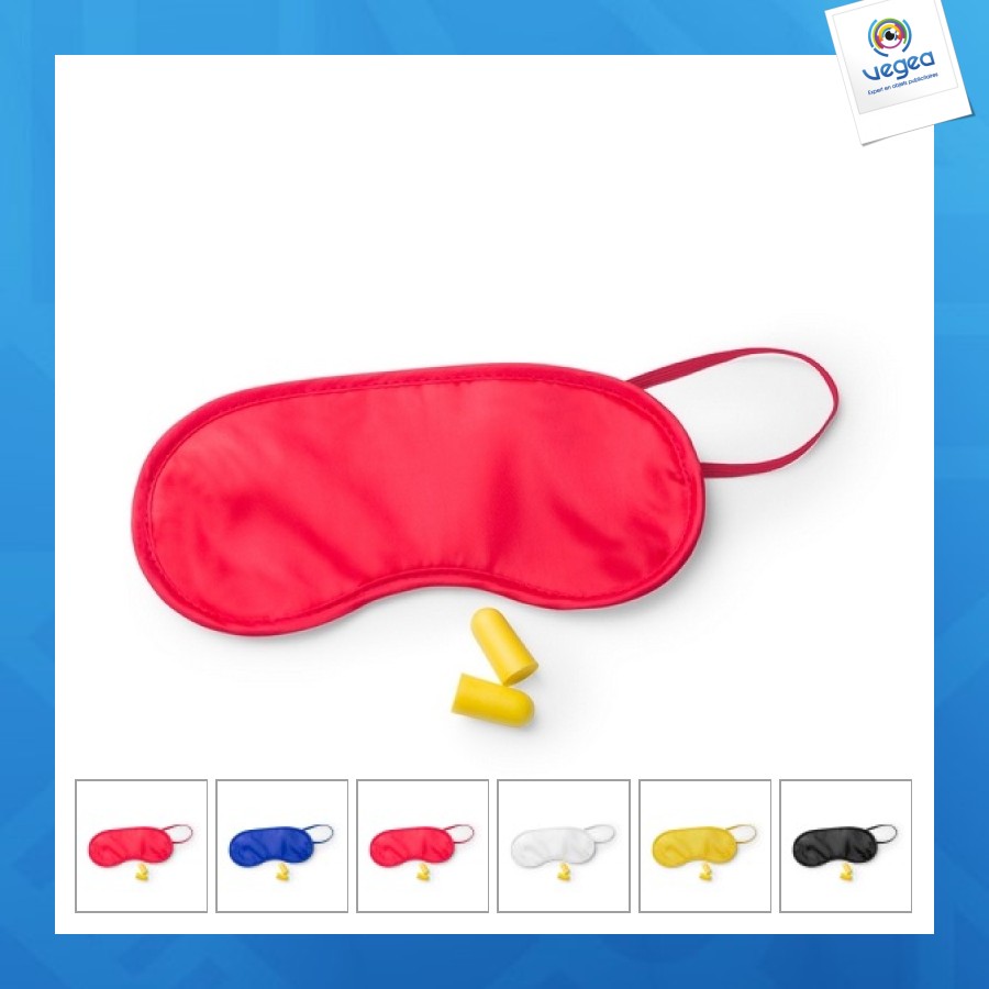 Set masque personnalisable et bouchons