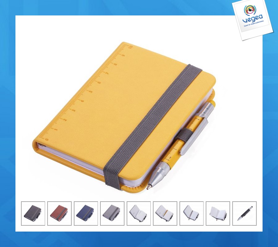 Bloc-notes a7 similicuir avec stylo Bloc-notes a7 similicuir avec stylo