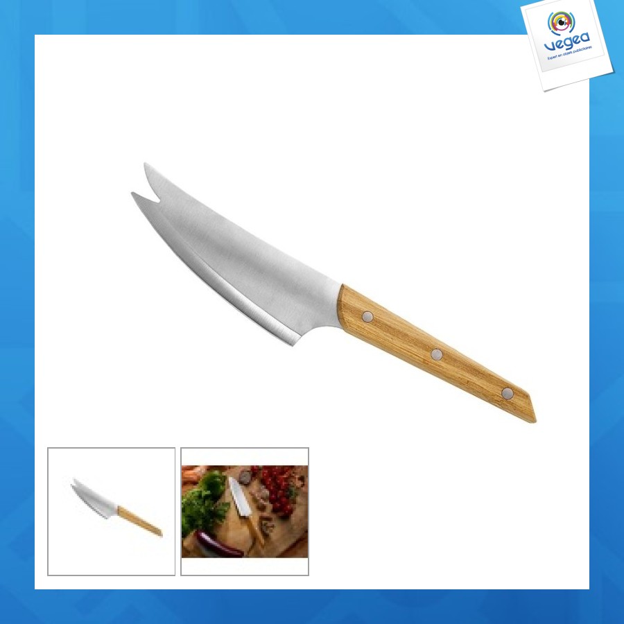 Couteau à fromage promotionnel 'alta', bambou Couteau à fromage promotionnel 'alta', bambou