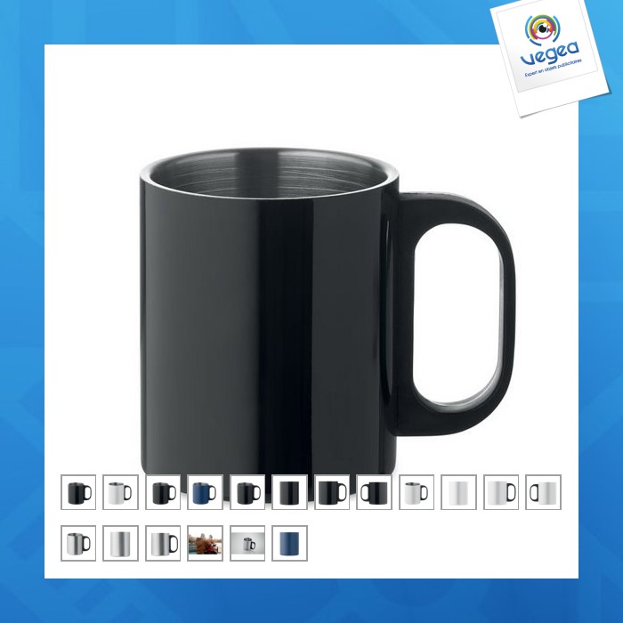 Mug personnalisable double paroi 300ml