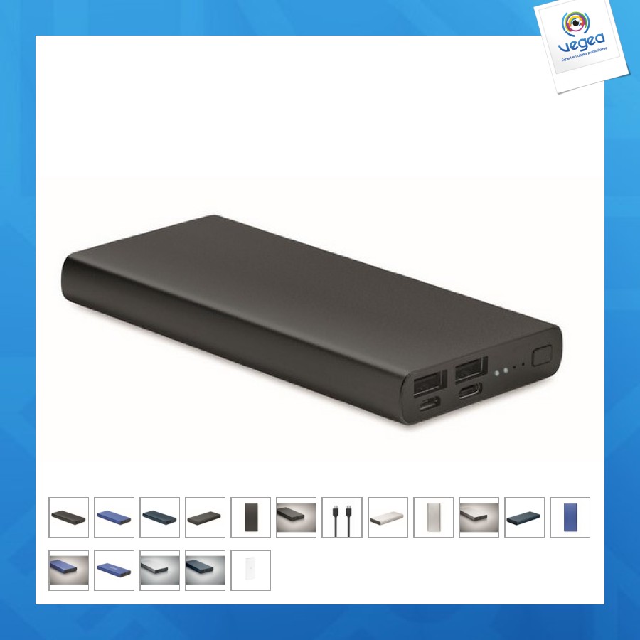 Powerflat 8 c - powerbank promotionnel 10000 mah Powerflat 8 c - powerbank promotionnel 10000 mah