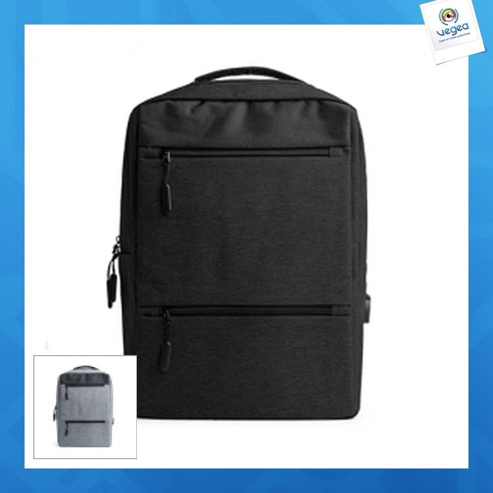 Sac à dos publicitaire ordinateur avec port usb